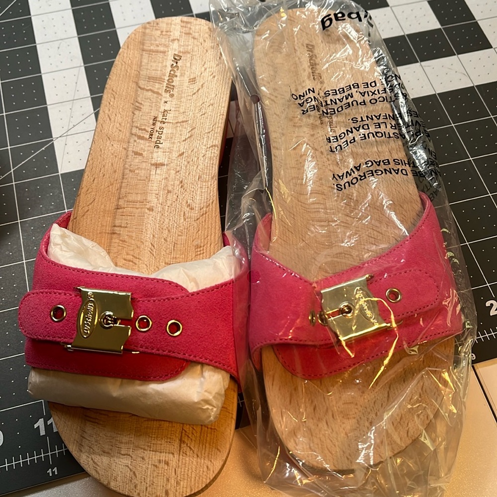 DrScholl's x kate spade original wooden DrScholl's